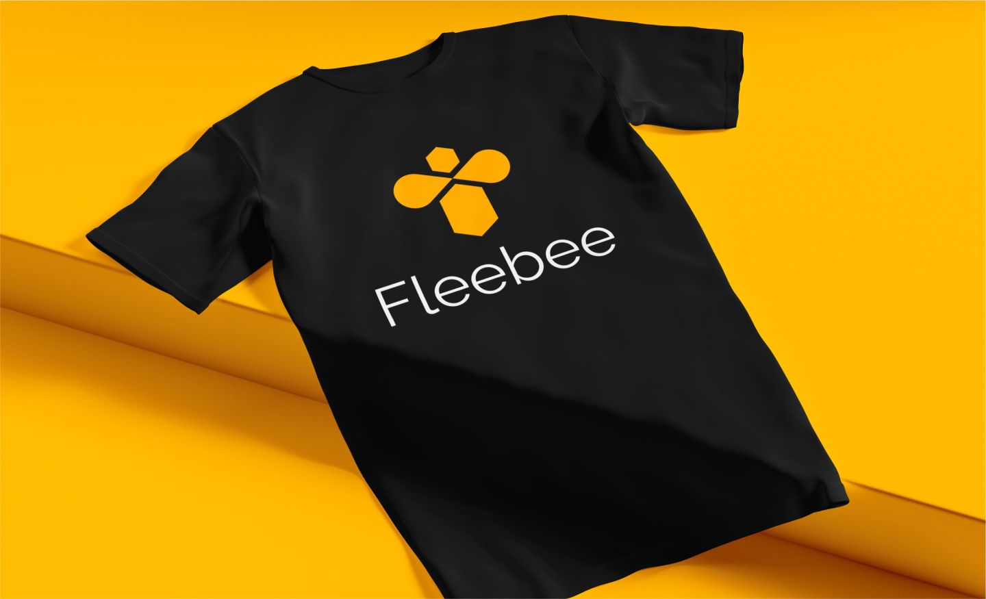 Fleebee T-Shirt Mockup - Express Your Personal Style with Our Bold and Unique Design
