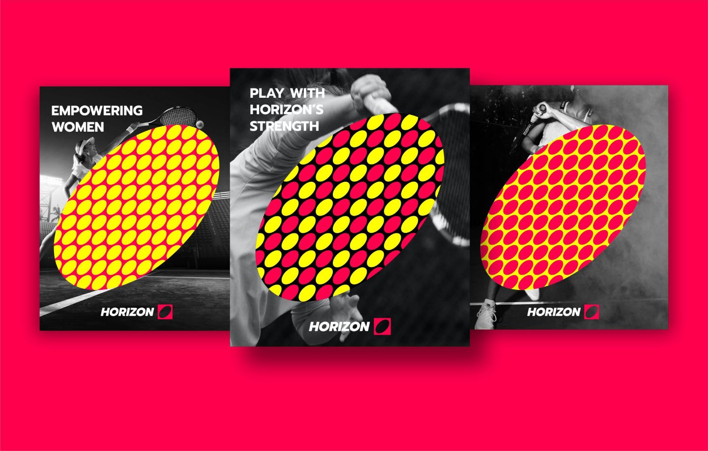 Horizon Tennis Poster - Inspiring Confidence and Empowerment in Women's Tennis
