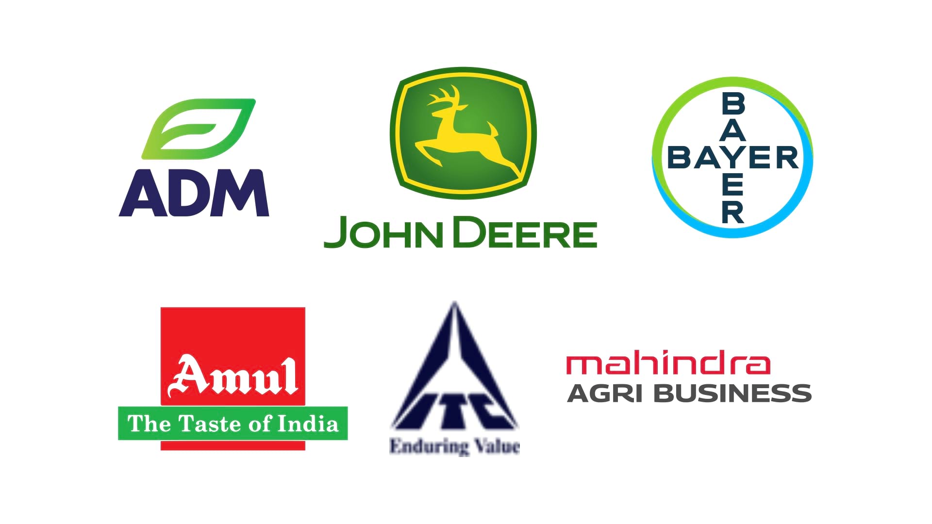 Top best agribusinesses  logos examples